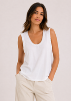 Top smanicato Donna Calliope