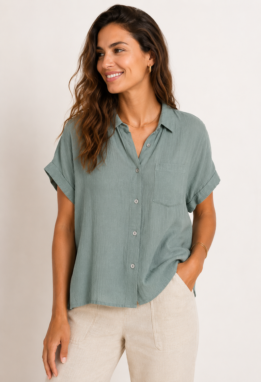 Blusa Donna Green Cove