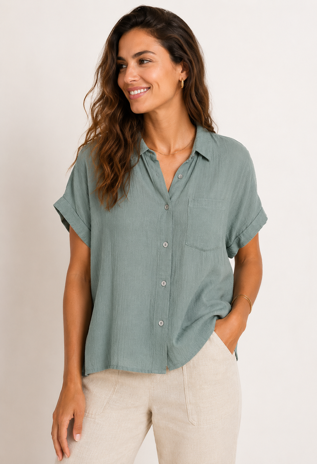 Blusa Donna Green Cove