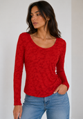 Maglia girocollo floreale Extasy