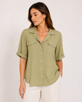 Camicia safari aloe green Gant