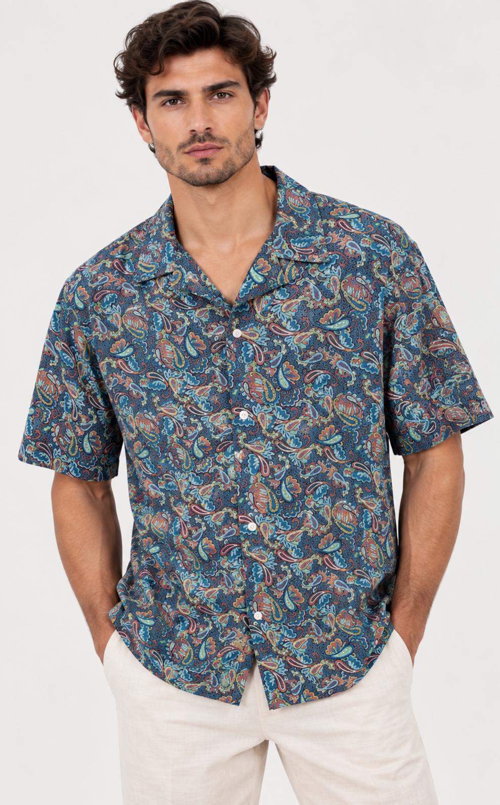 Camicia Uomo Rebel