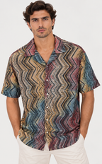 Camicia Uomo Rebel