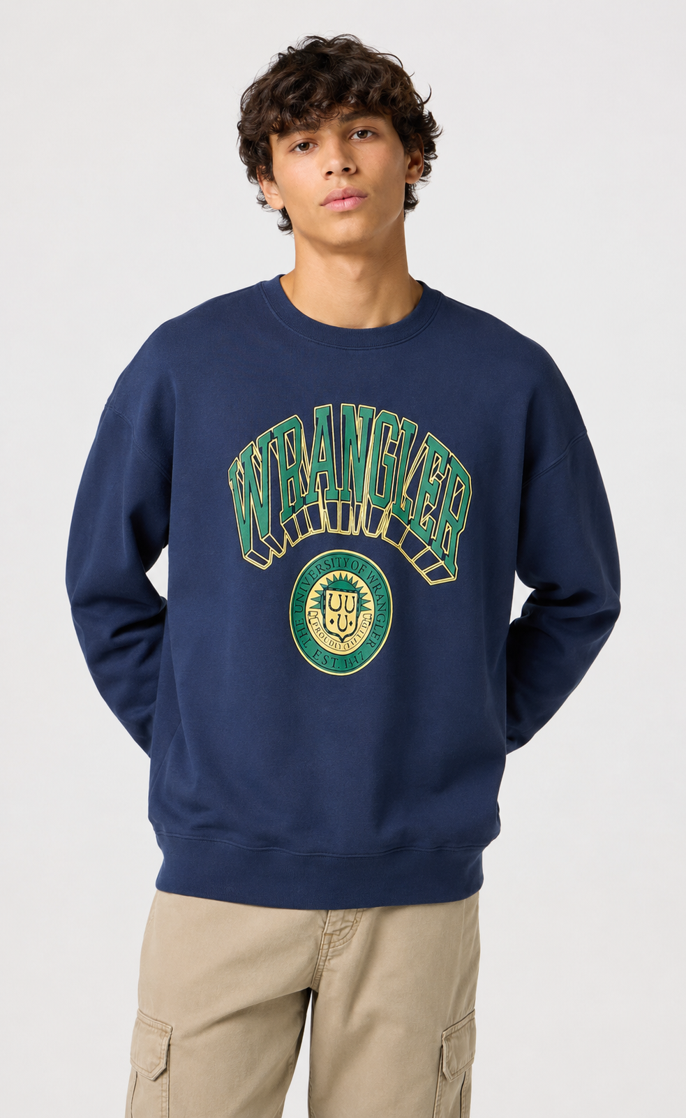 Felpa Uomo Wrangler