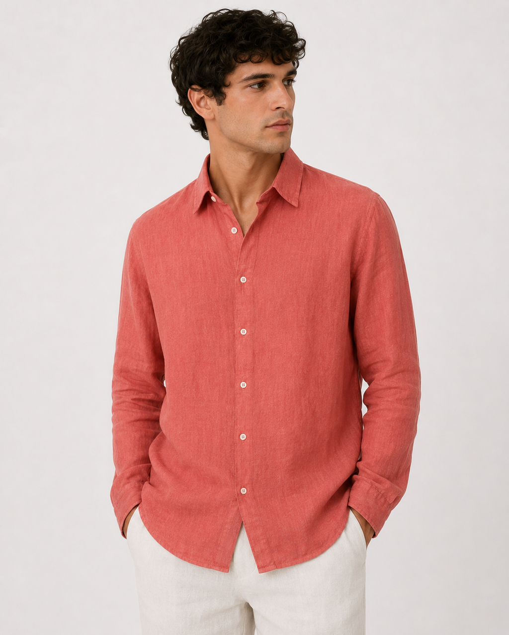 Camicia lino I'm Brian