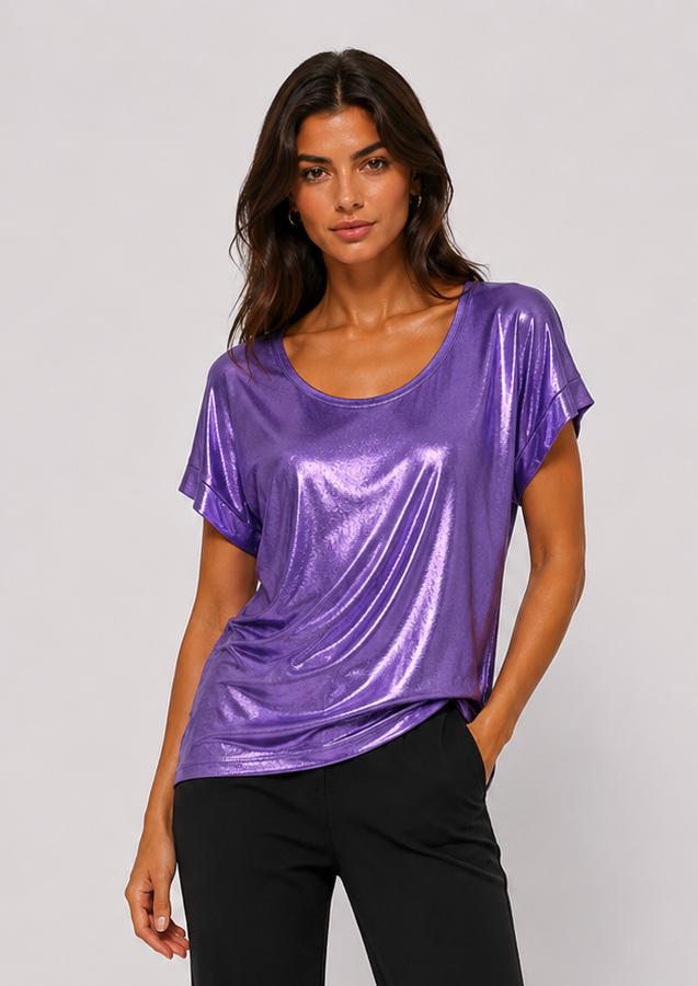T-shirt manica kimono