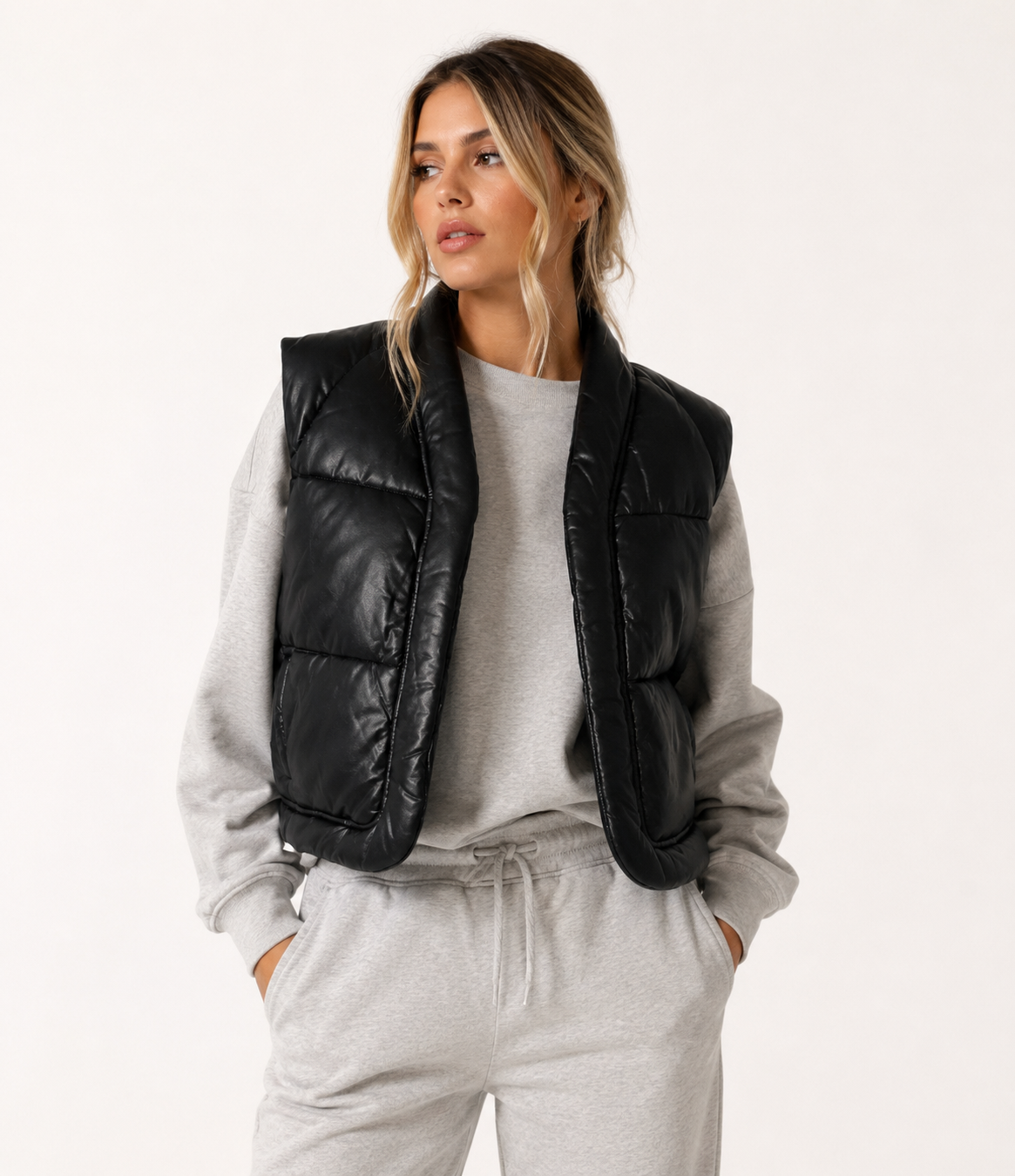 Smanicato ecopelle donna C&A