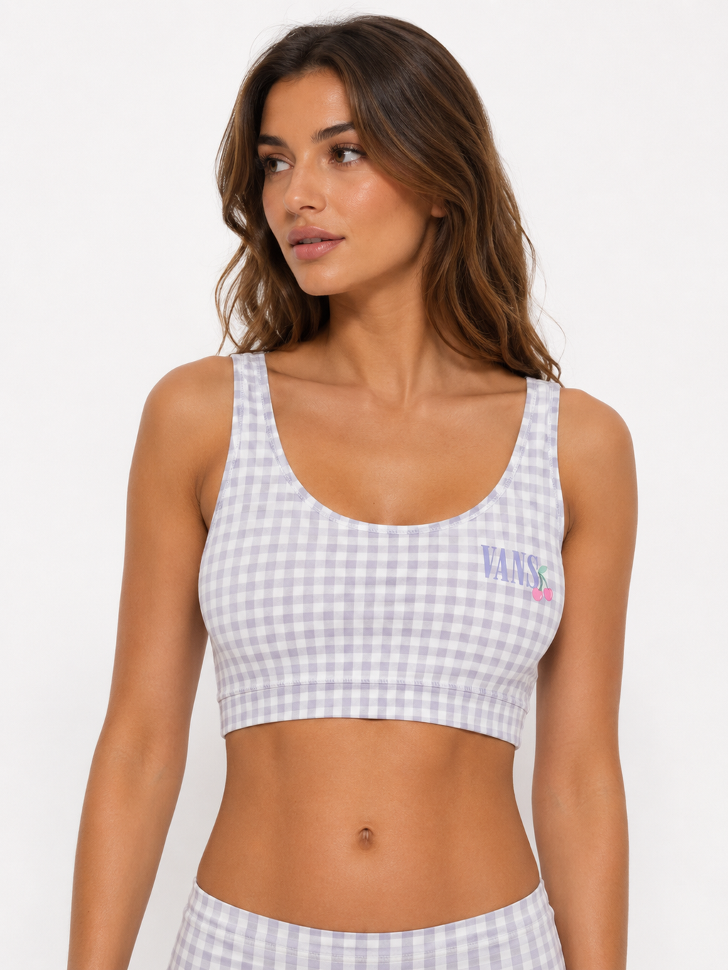 Top lavanda Vans