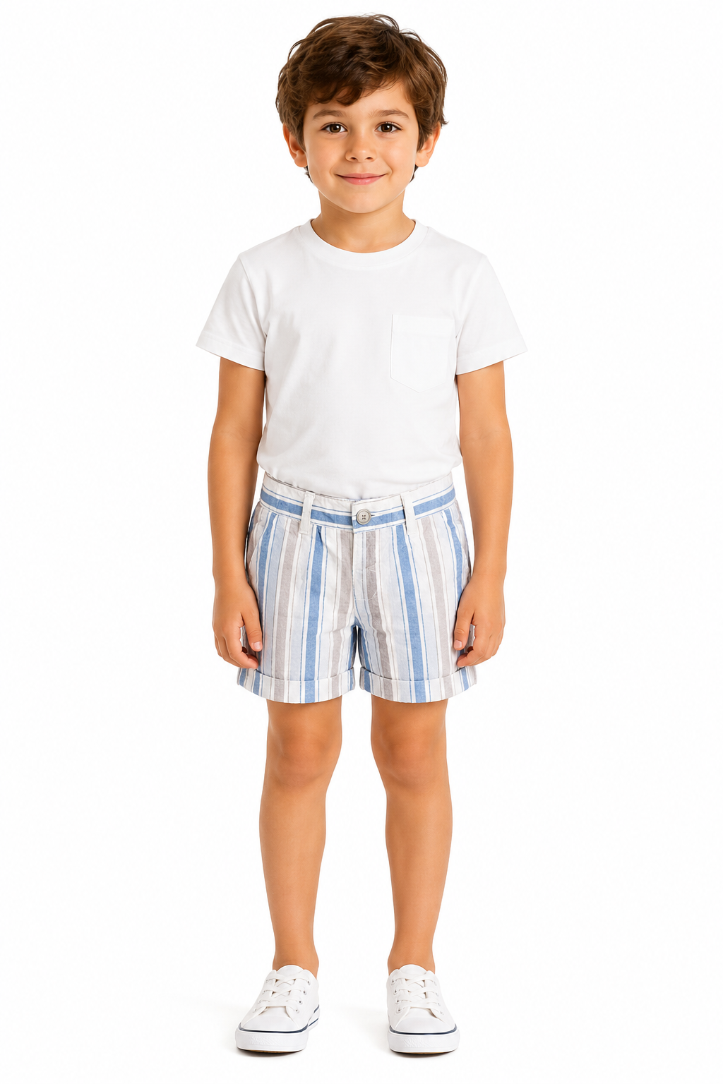 Pantaloncini a righe bimbo Boboli