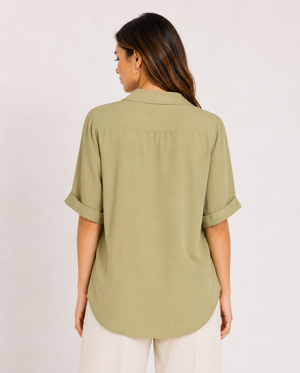Camicia safari aloe green Gant