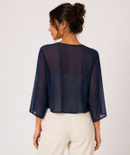 Coprispalle con fiocco sotto Extasy