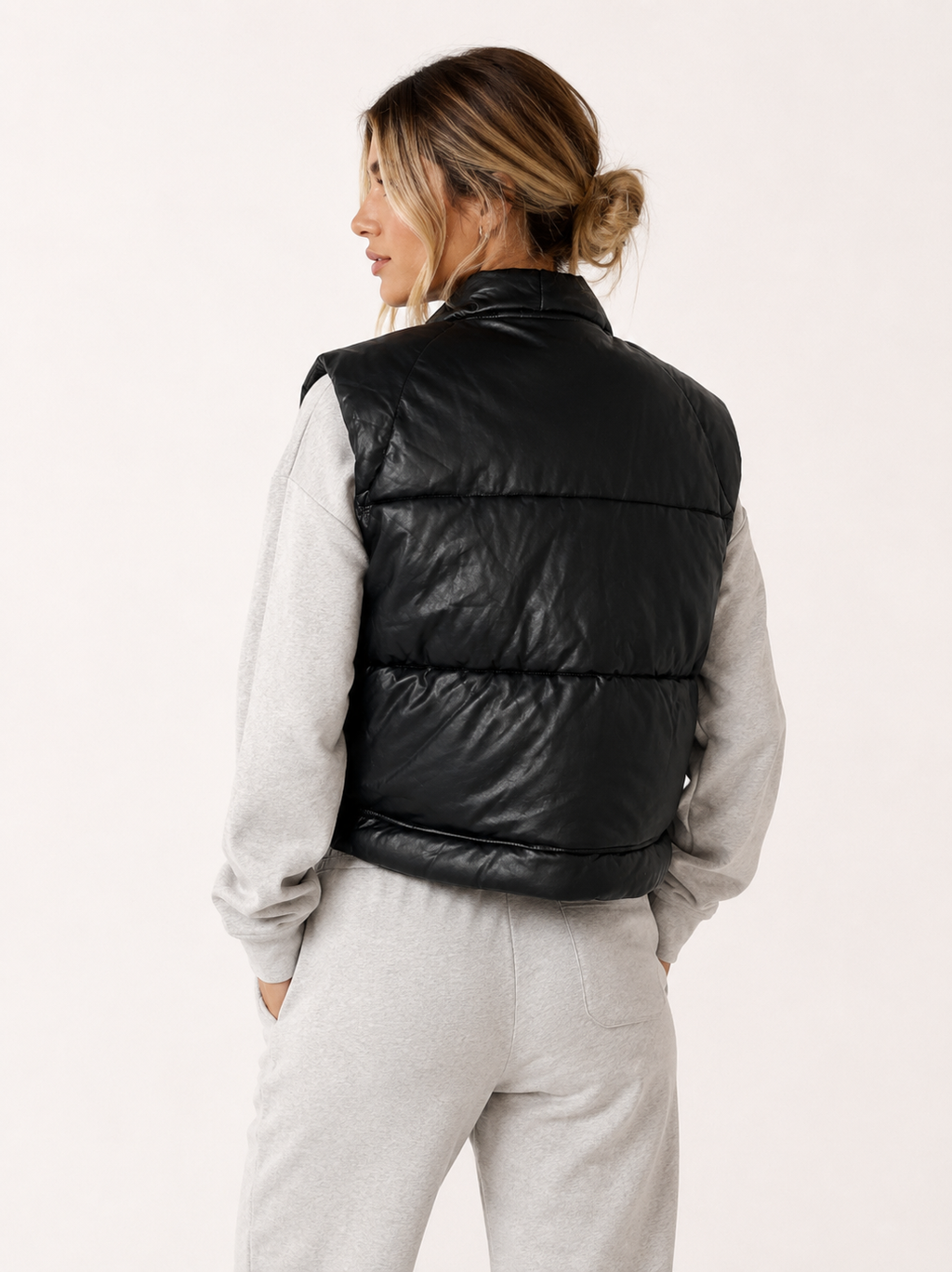 Smanicato ecopelle donna C&A