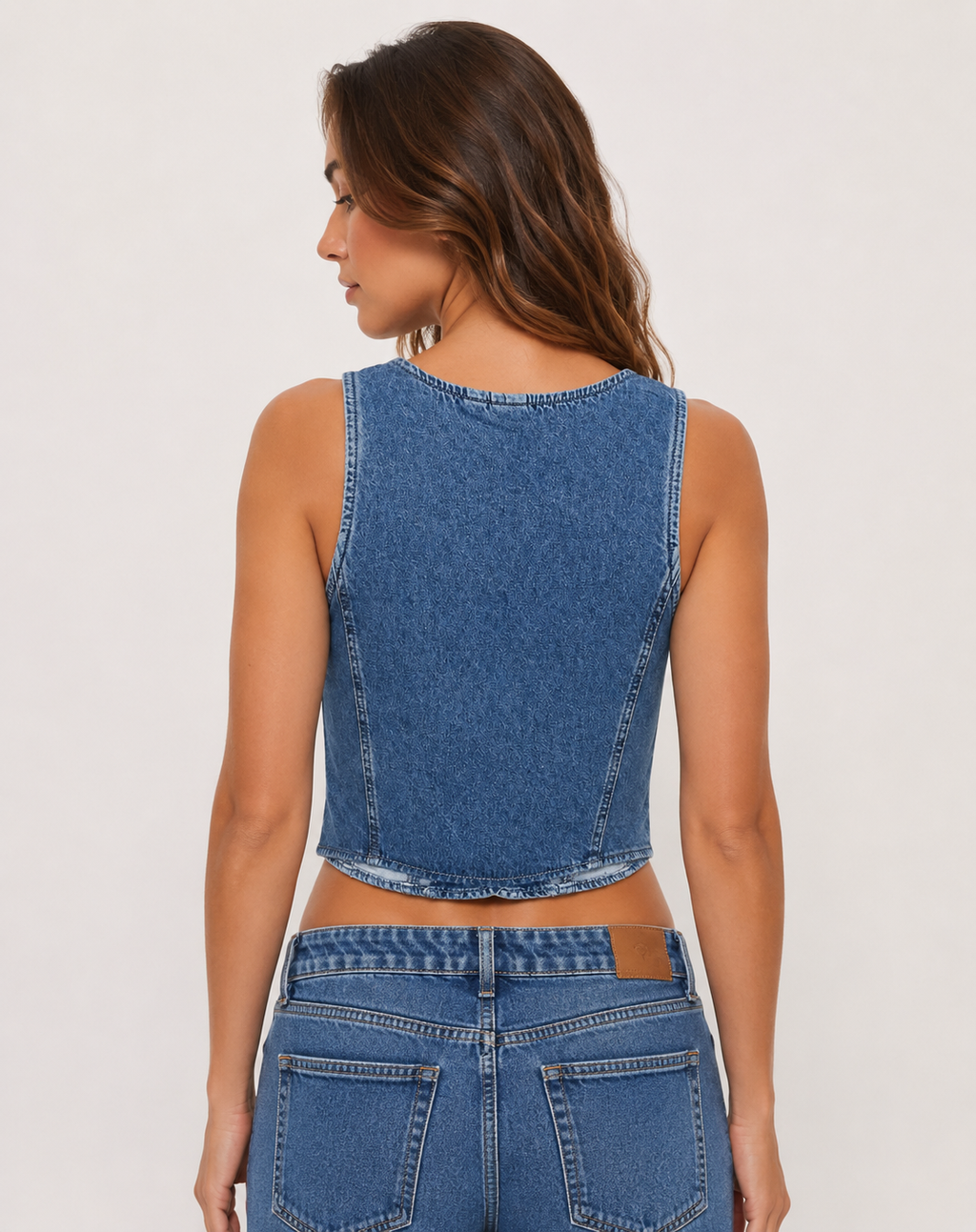 Top in denim SomethingNew