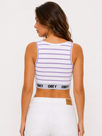 Top elasticizzato Obey