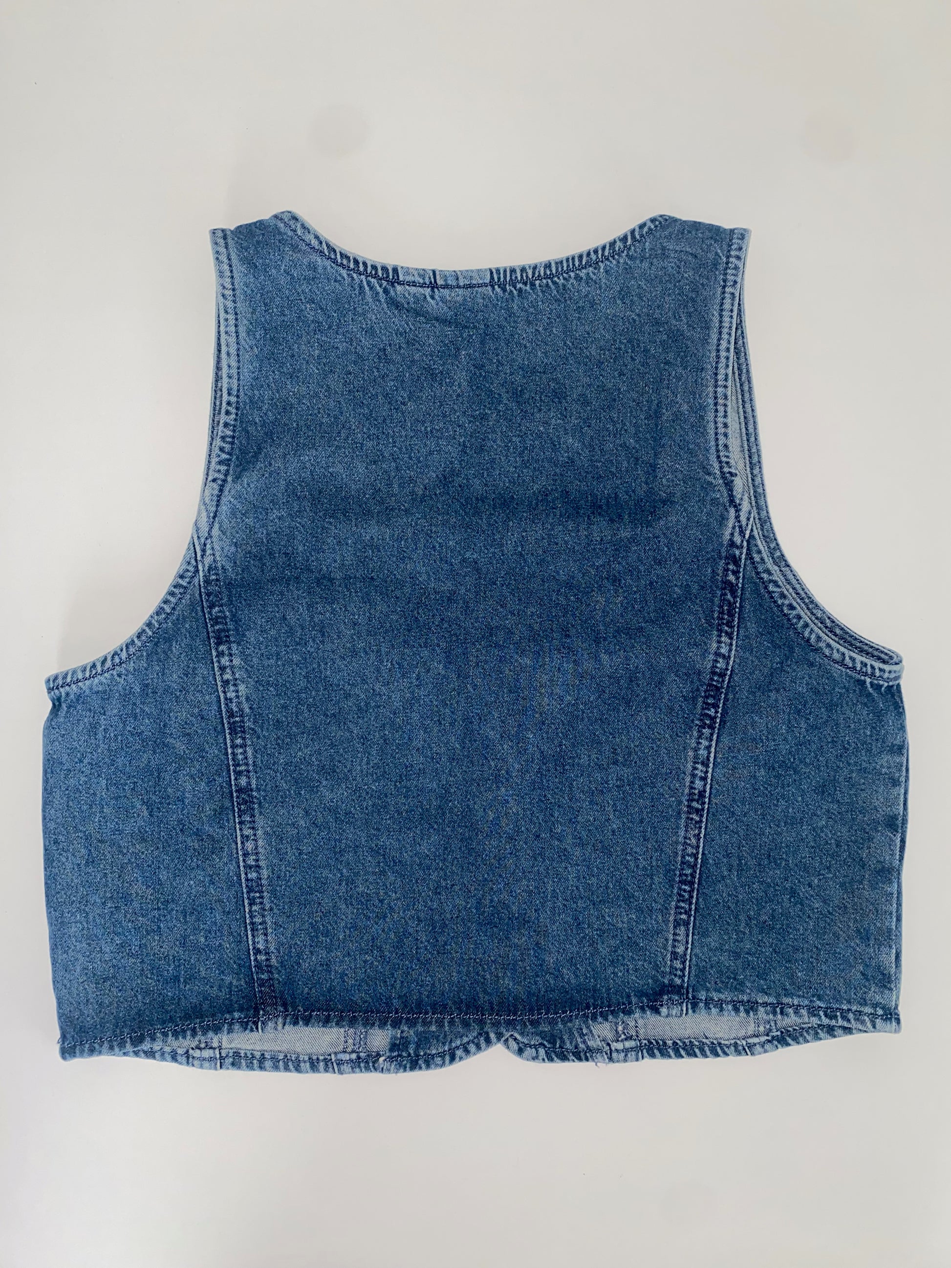 Top in denim - SomethingNew