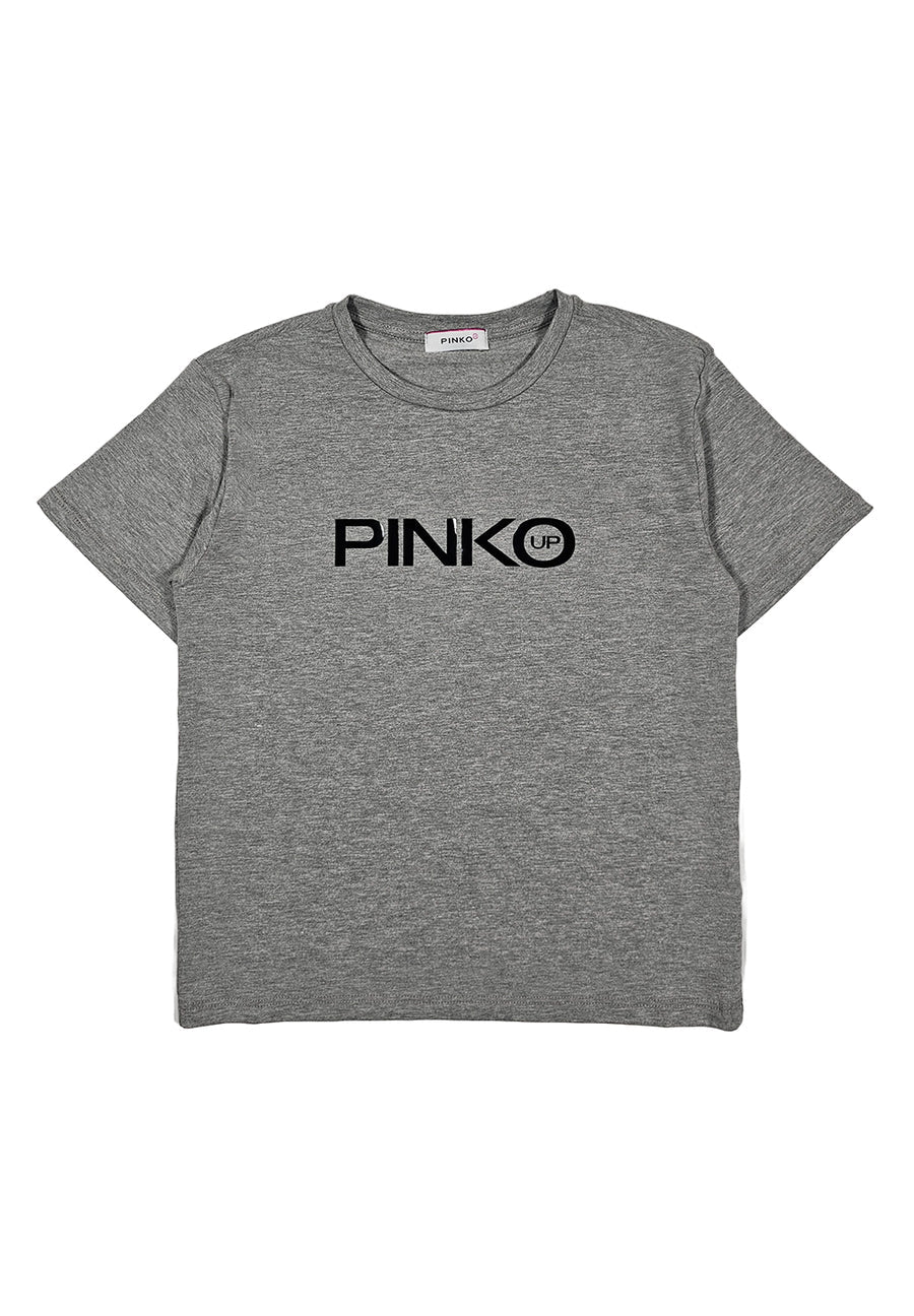 T-shirt grigia chiara - Pinko