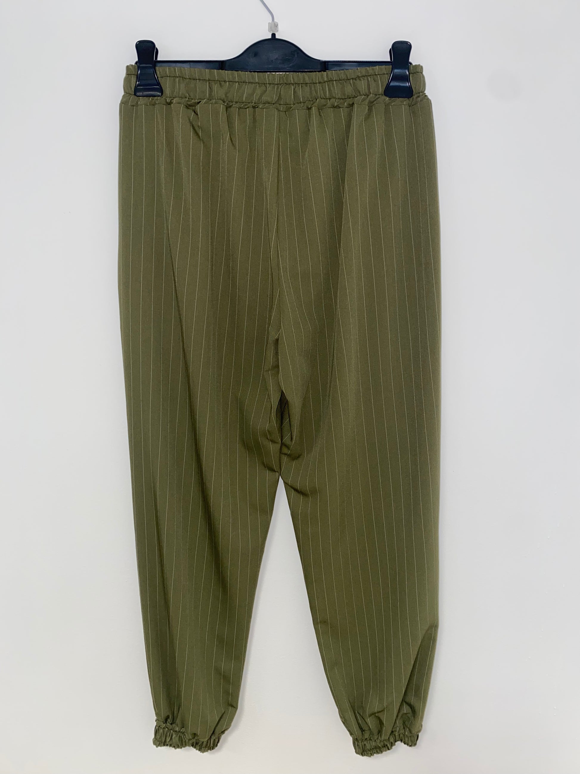 Pantalone rigato con molla caviglia - Extasy
