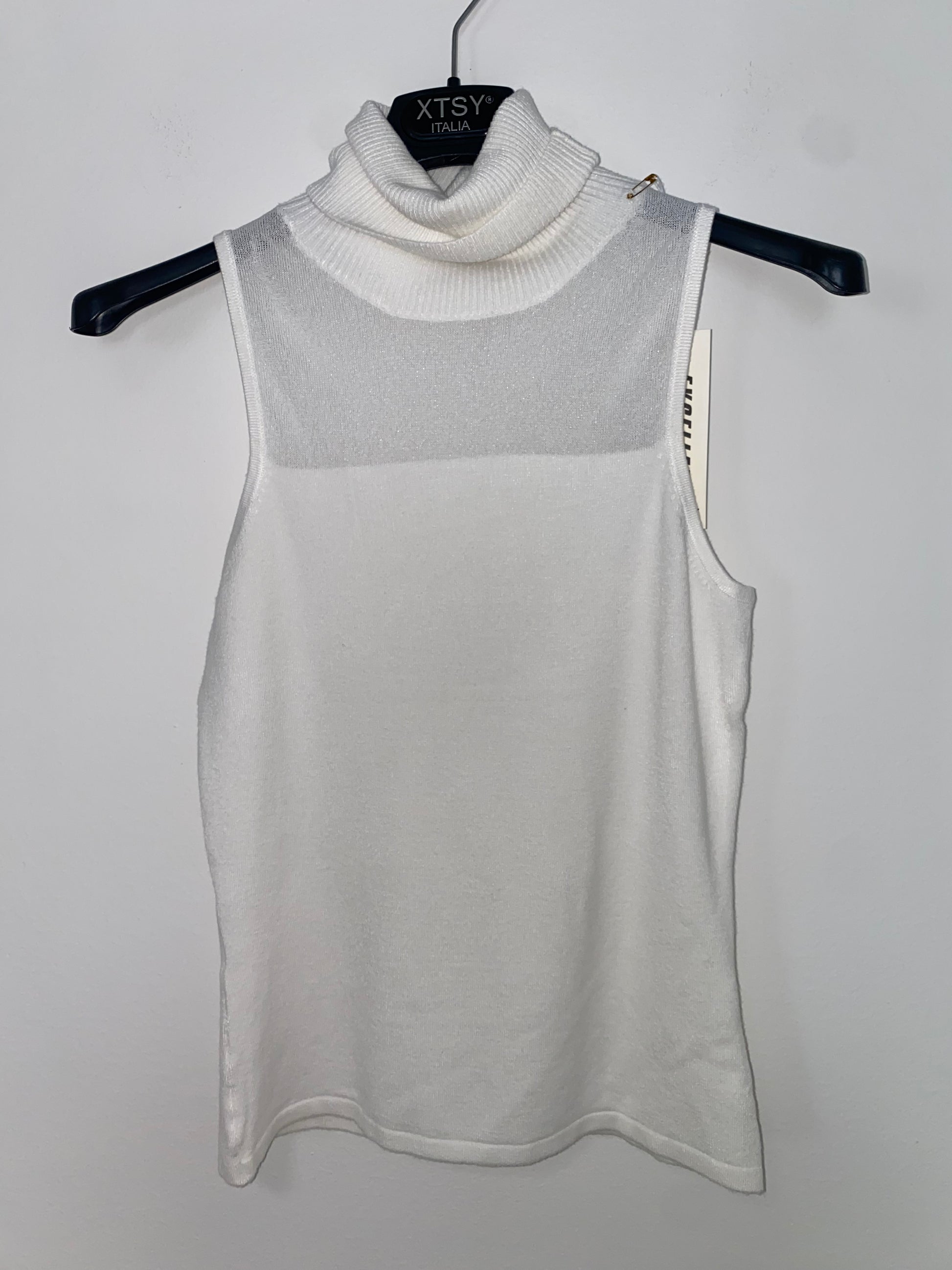 Top smanicato con collo alto - Excellent