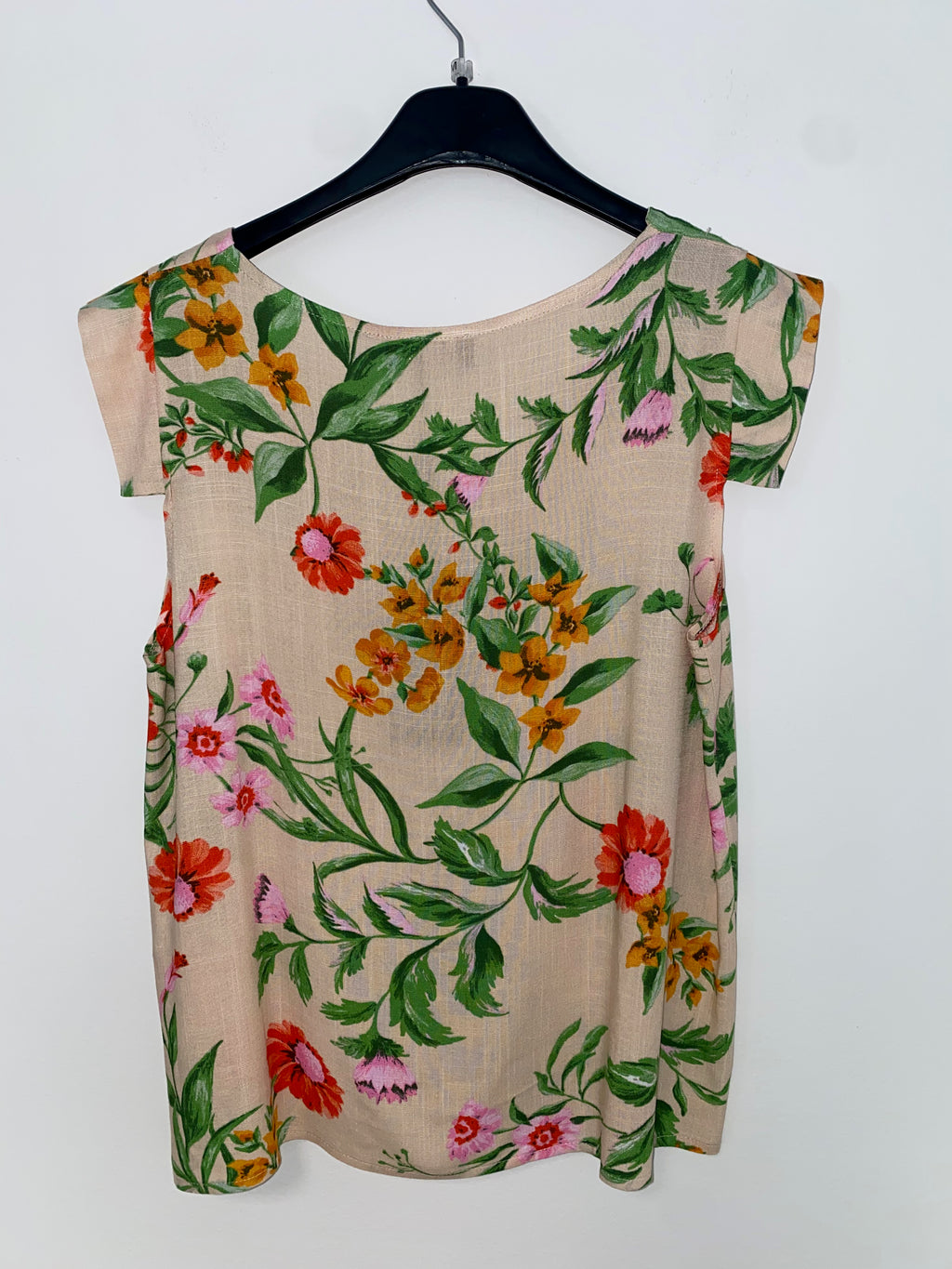 Smanicato maniche alette floreale - Extasy