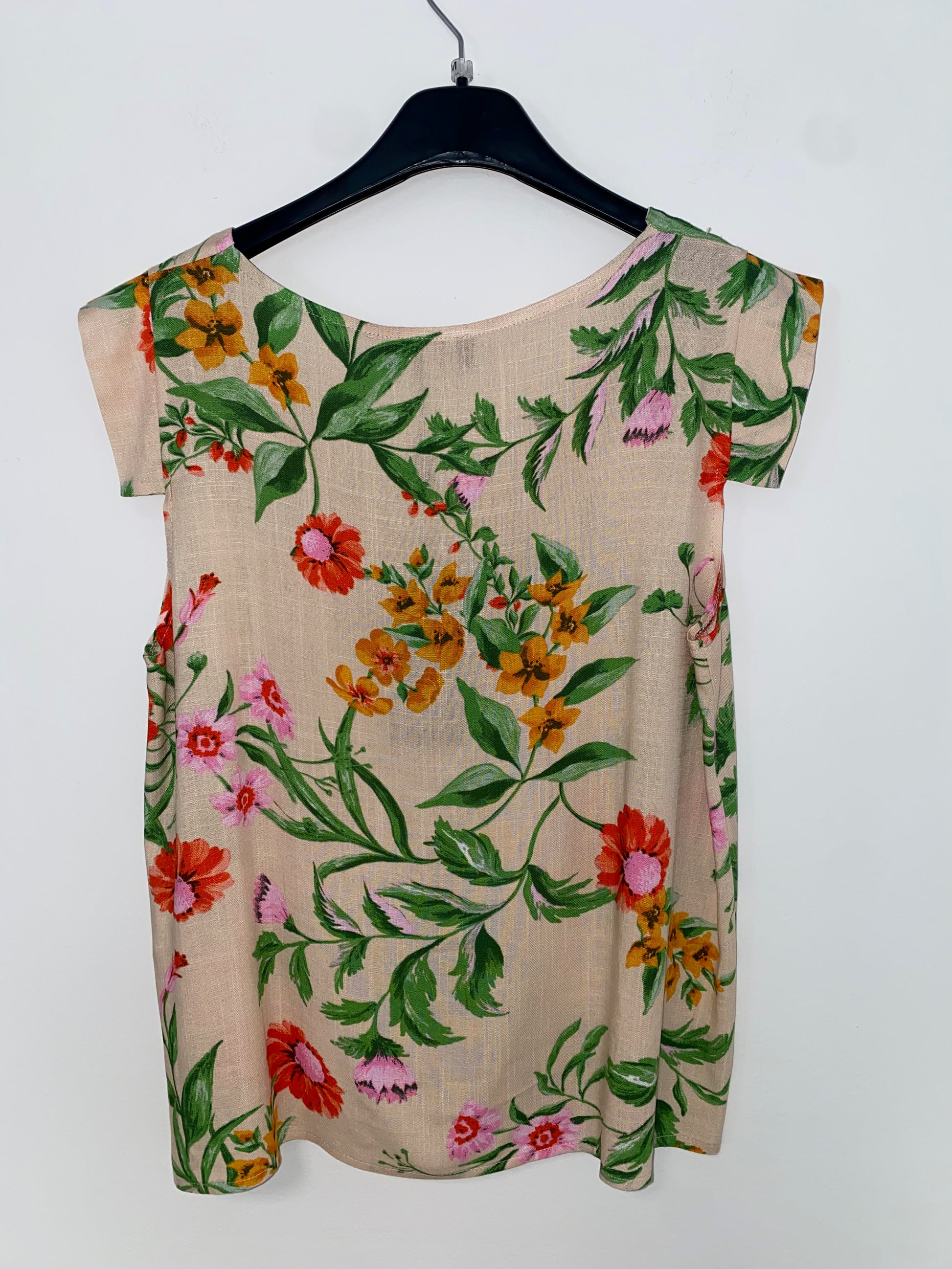 Smanicato maniche alette floreale - Extasy