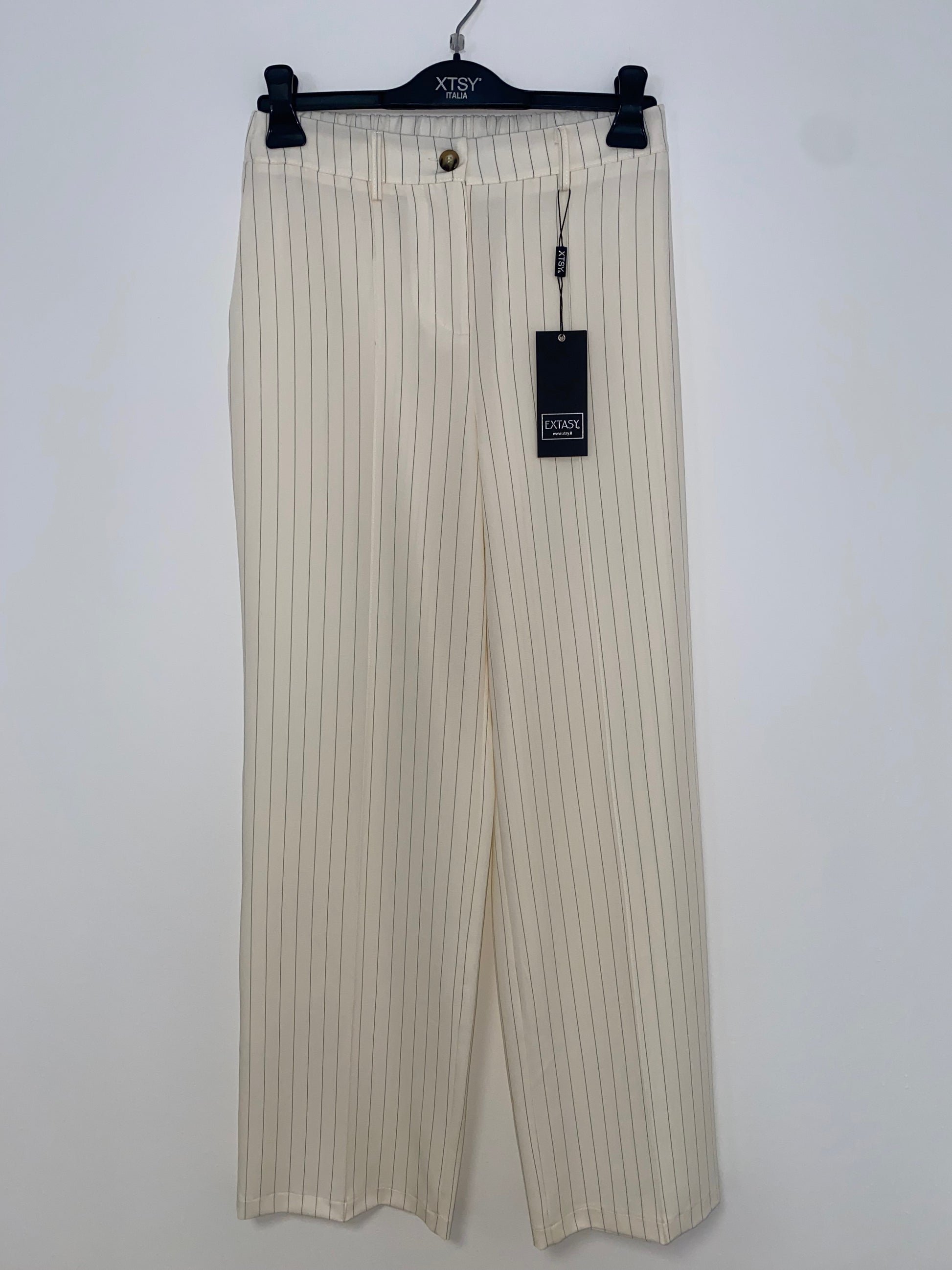 Pantalone palazzo rigato - Extasy