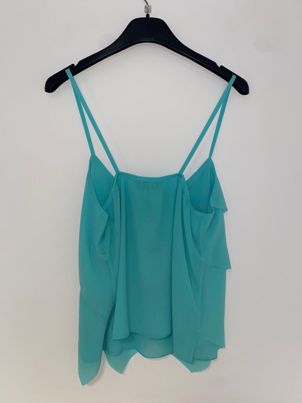 Top asimmetrico con balze - Extasy