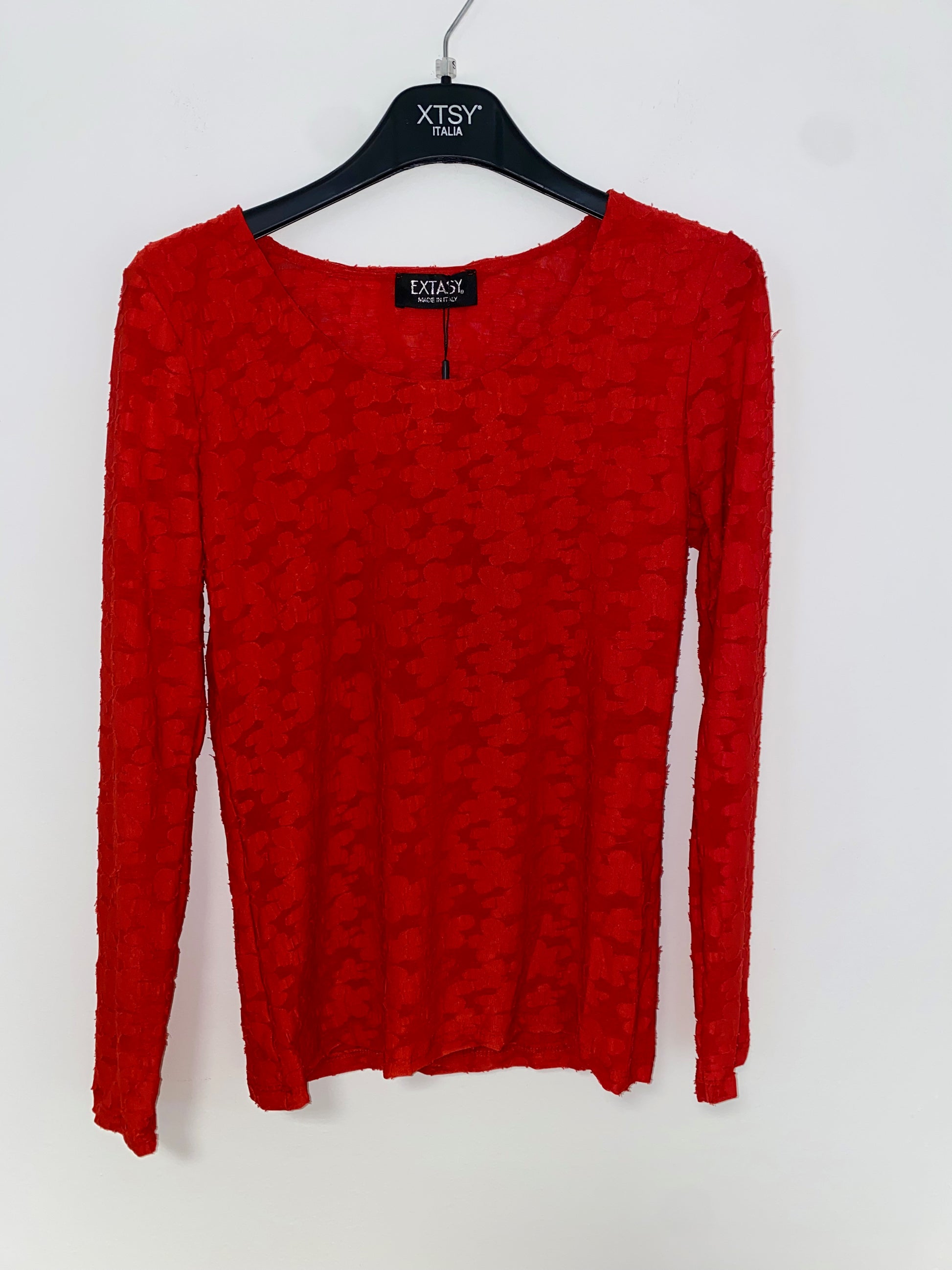 Maglia girocollo floreale - Extasy