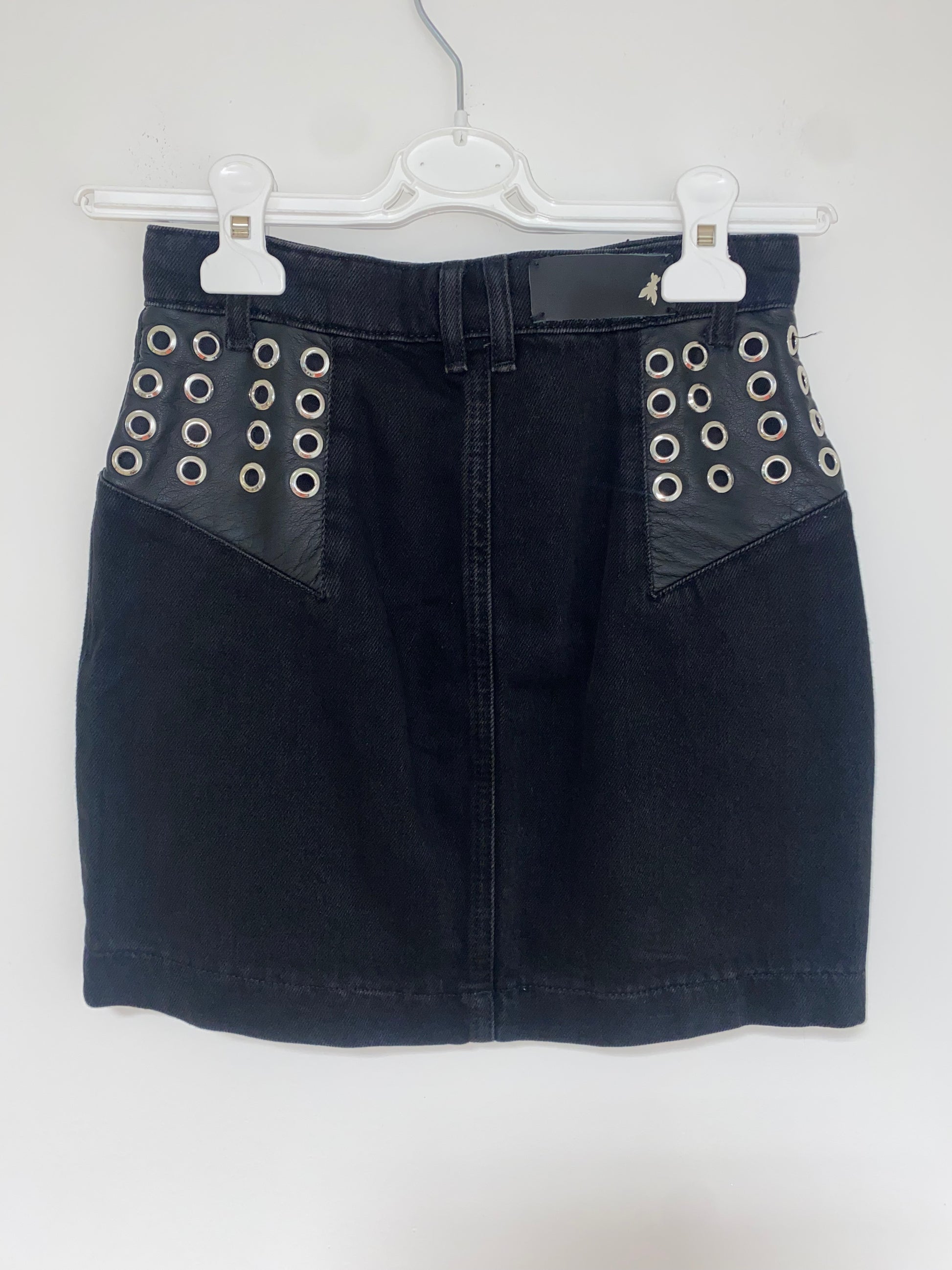 Gonna in denim con borchie - Patrizia pepe