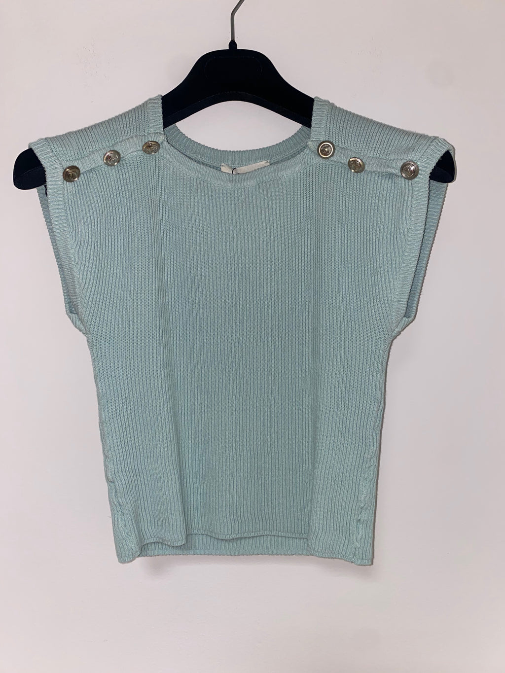 Top con bottoni sulle spalle - Vicolo