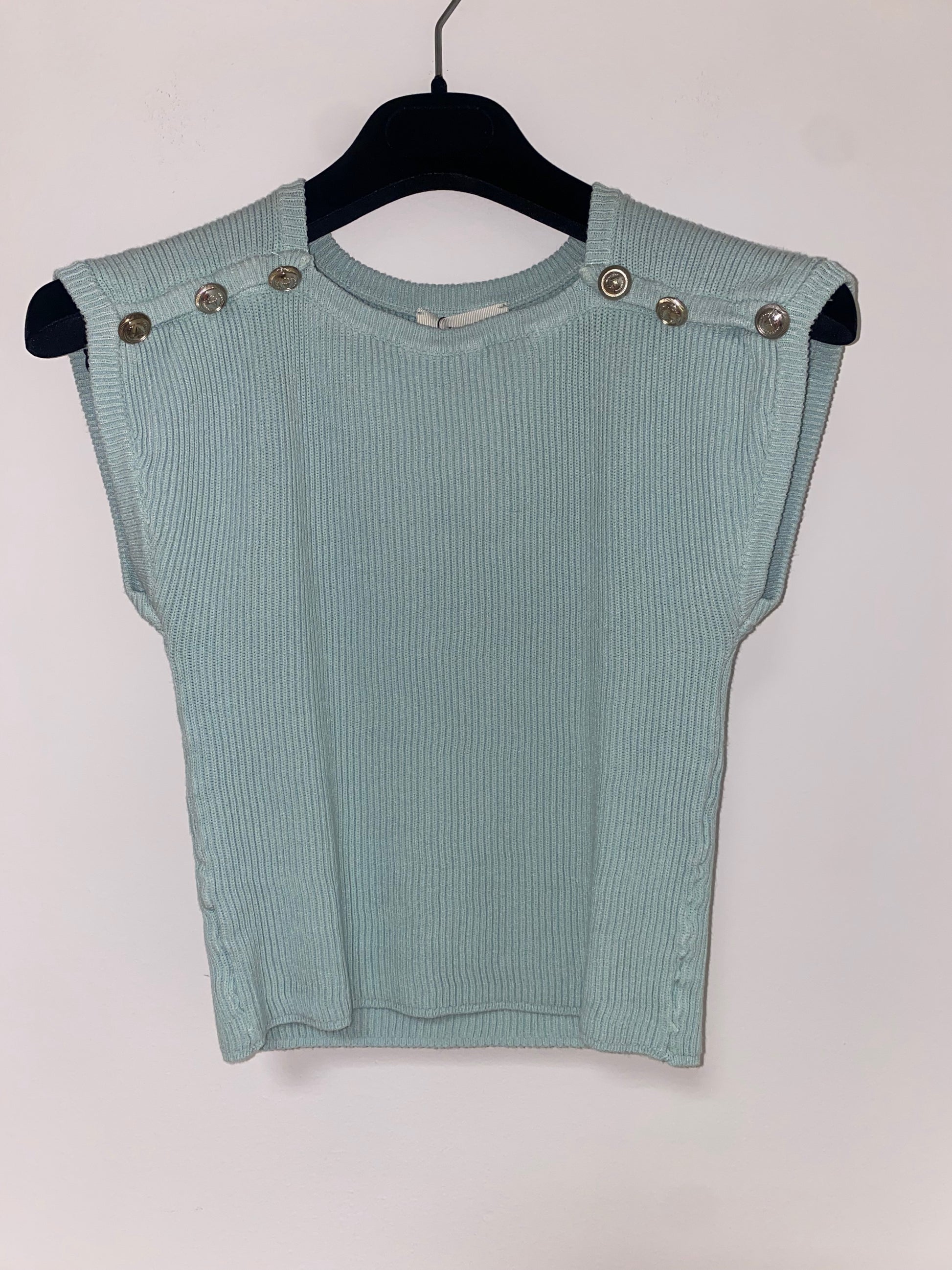 Top con bottoni sulle spalle - Vicolo
