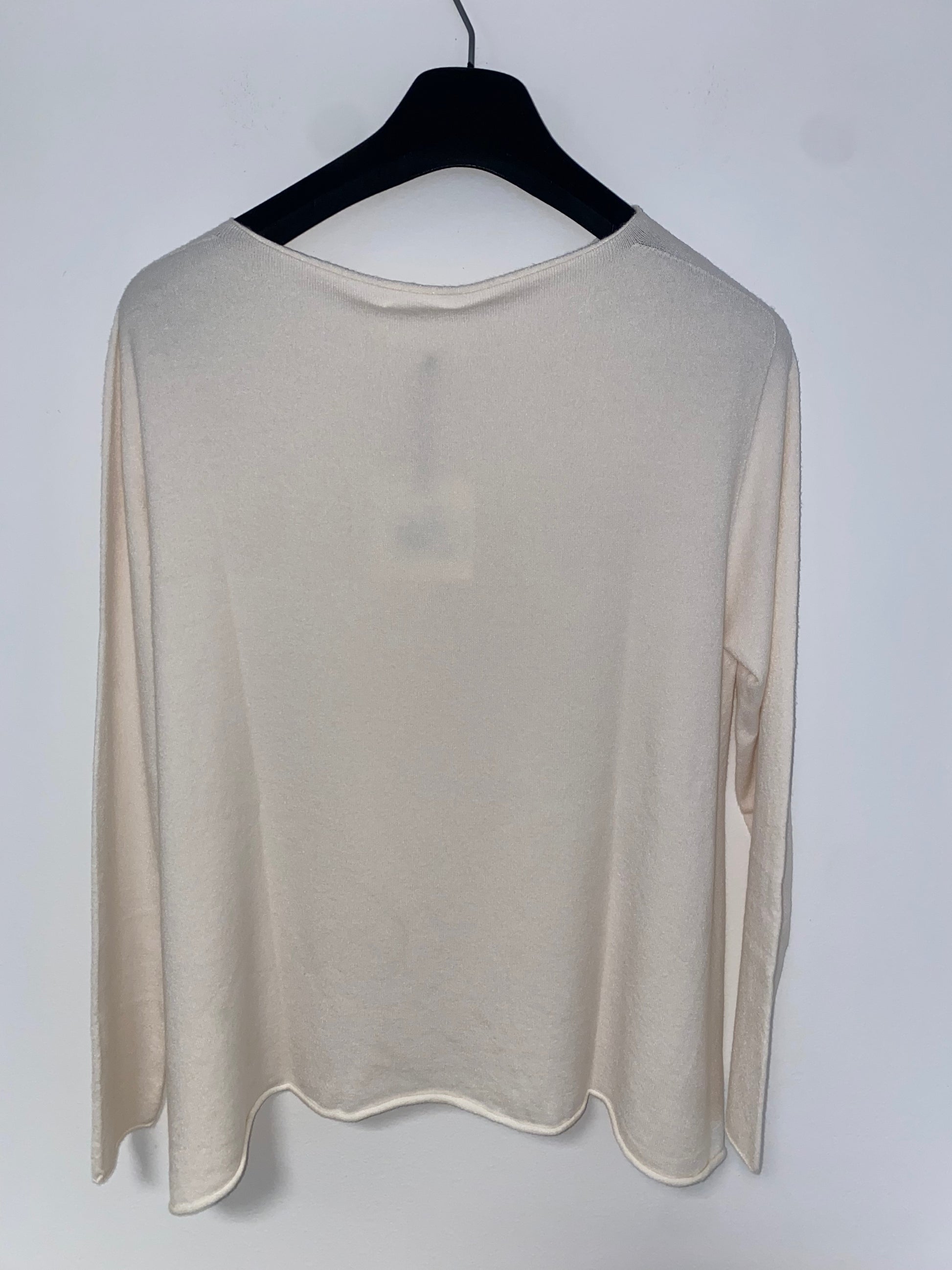 Maglia bianca spacchi sui fianchi - Vicolo