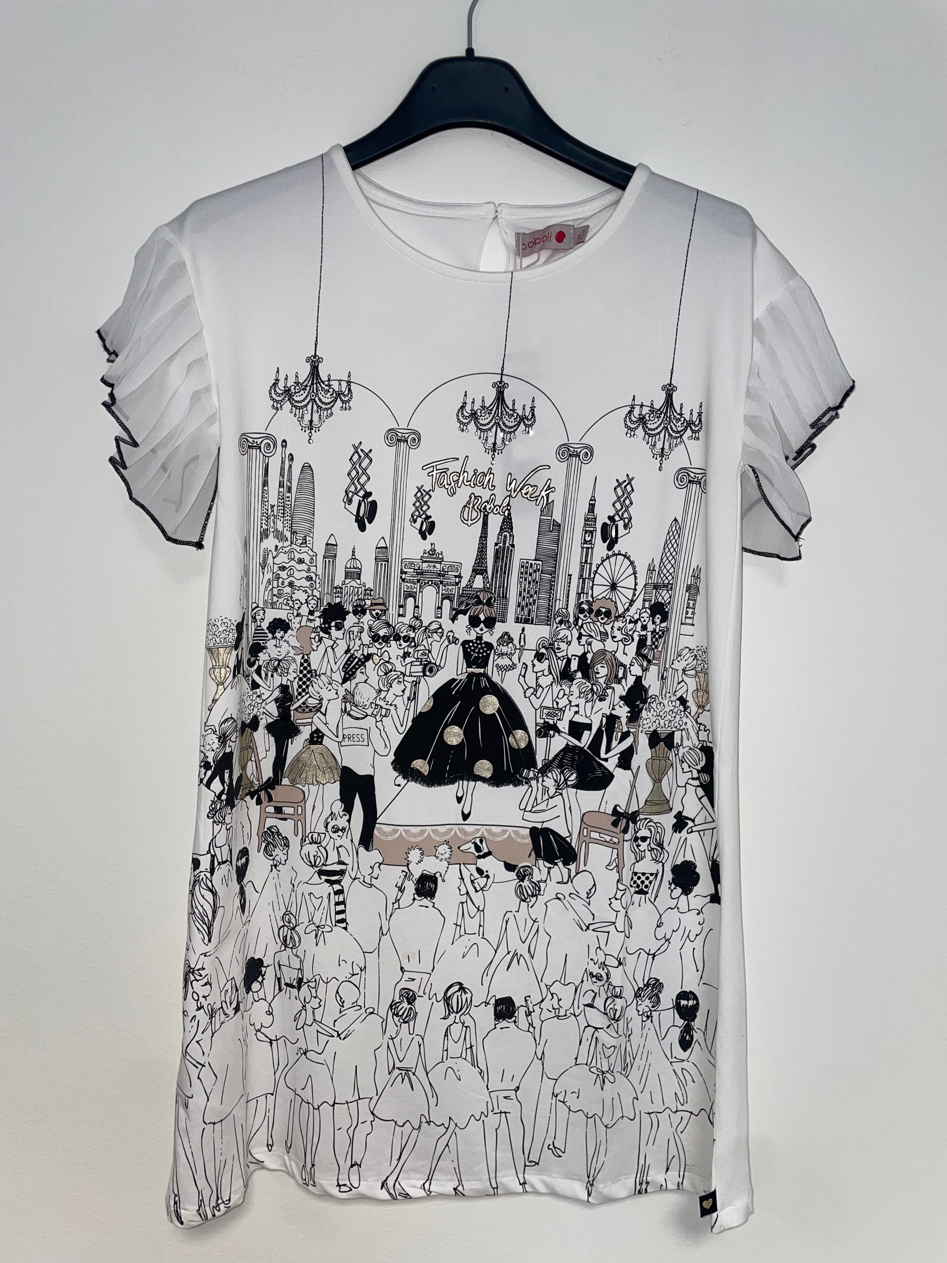 Vestito maniche alette - Boboli