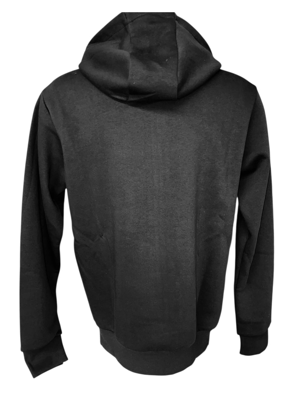 Felpa zip logo nero cappuccio - U.S. Grand Polo