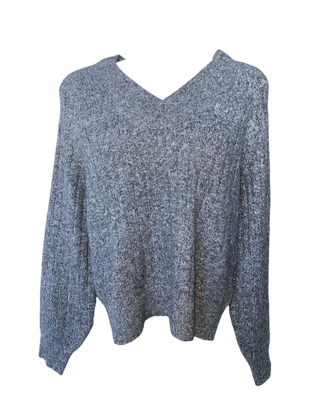 Maglione brillantinato scollo a V - JDY