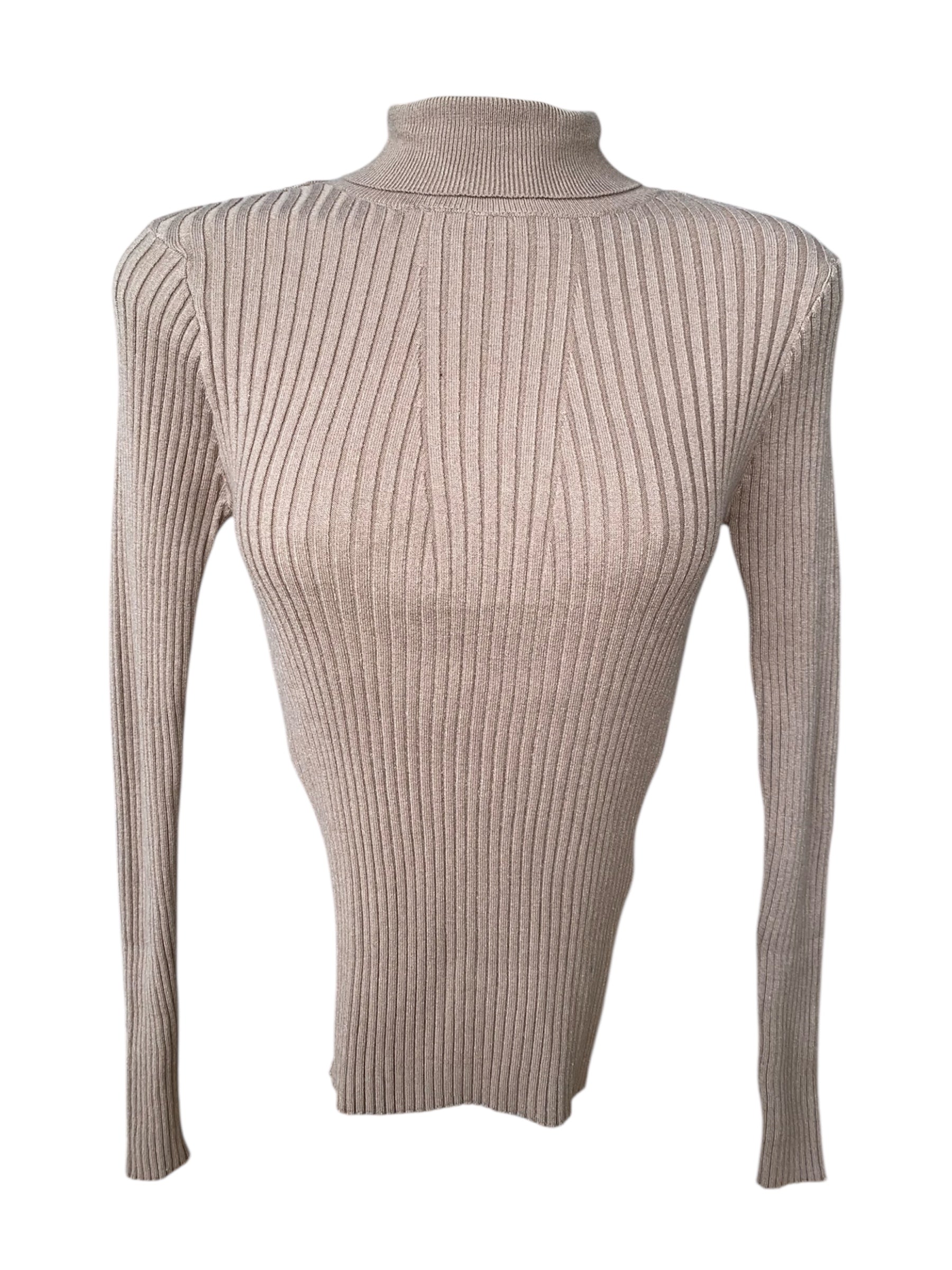 Dolcevita a costine - Pieces