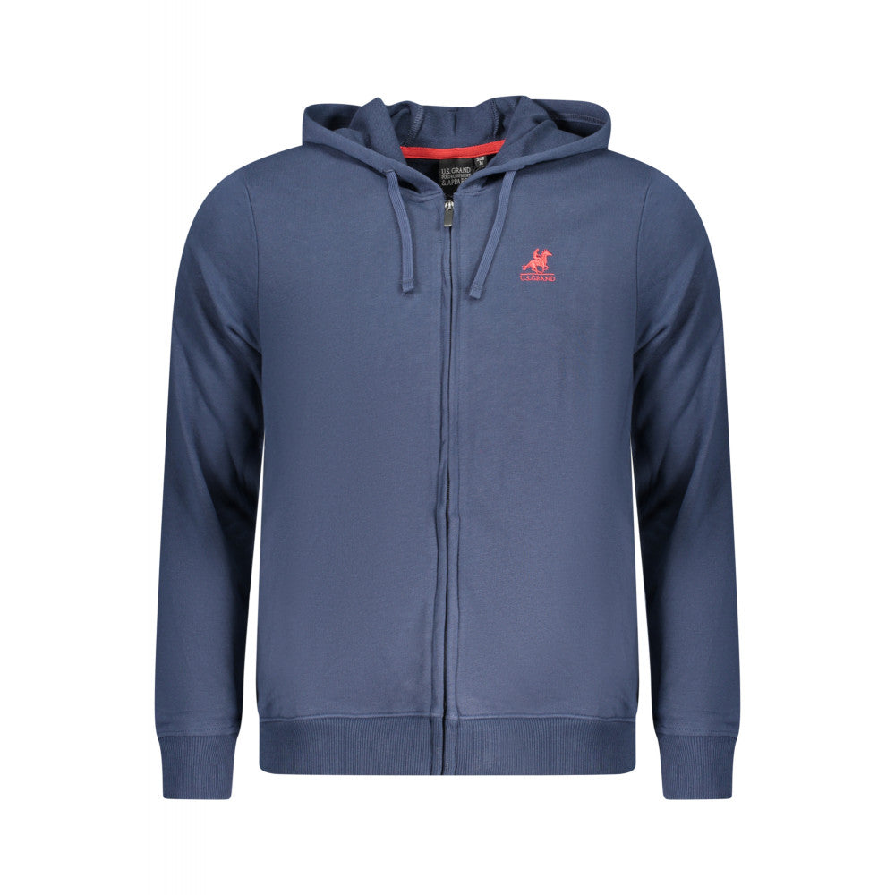 Felpa zip con cappuccio - U.S. Grand Polo