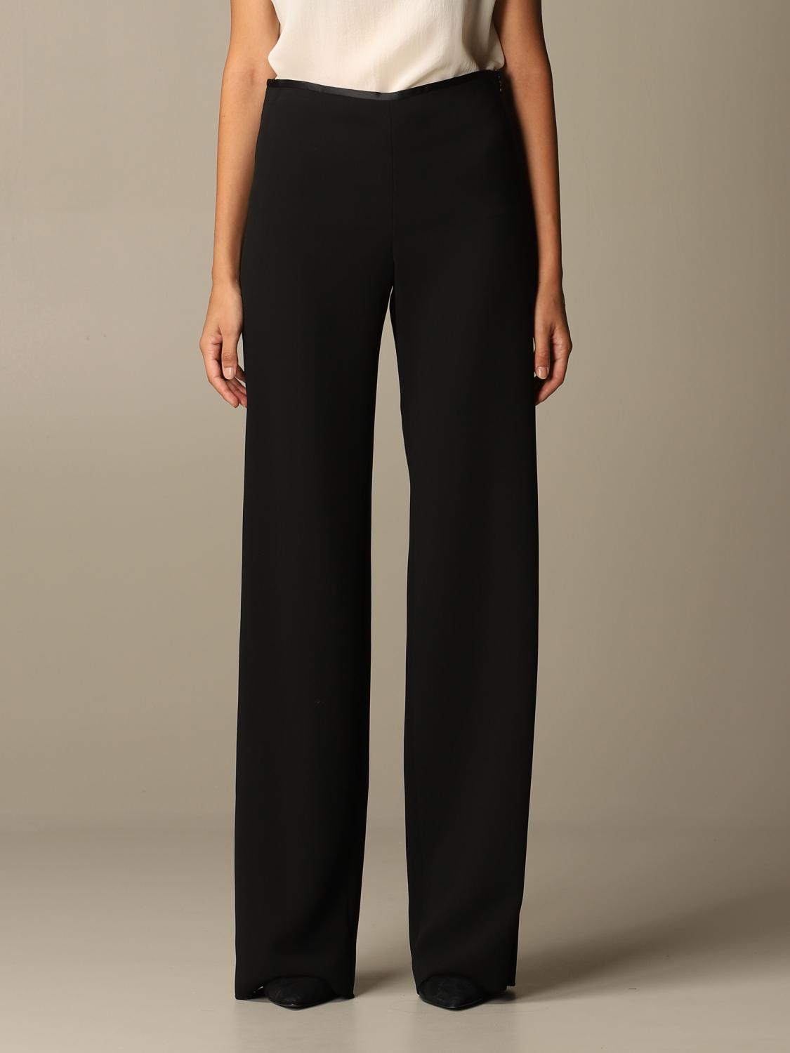 Pantalone palazzo nero- Emporio Armani