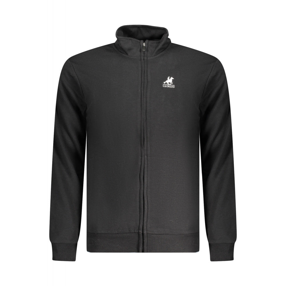 Felpa zip senza cappuccio - U.S. Grand Polo