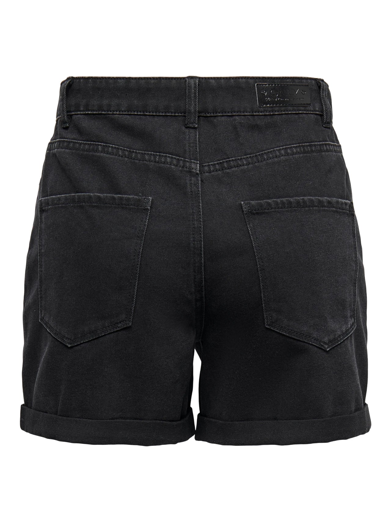 Shorts black denim - Only