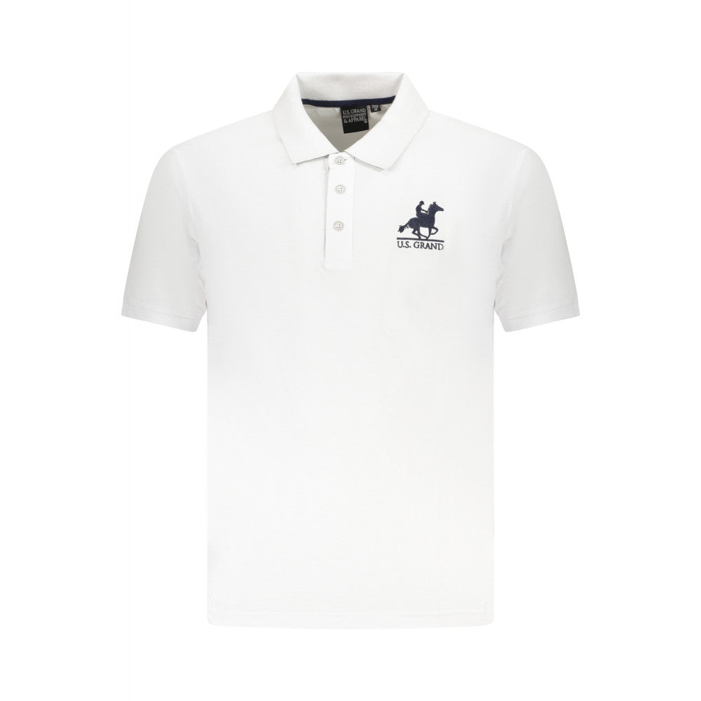 Polo logo ricamato - U.S. Grand Polo