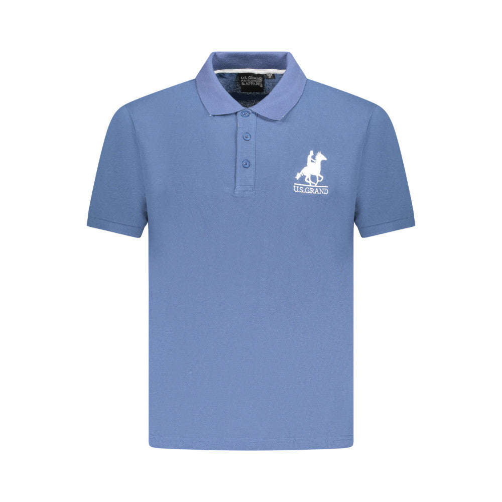 Polo logo ricamato - U.S. Grand Polo