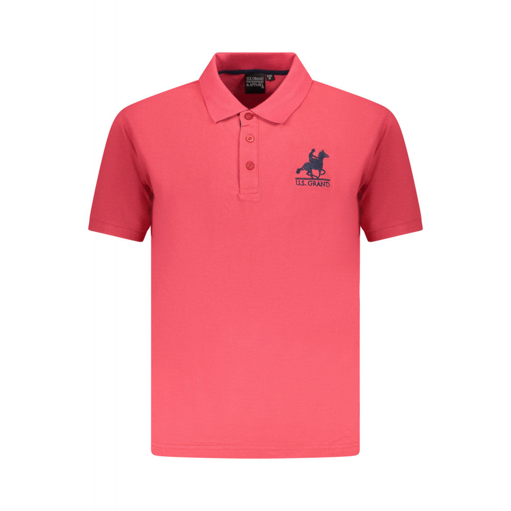 Polo logo ricamato - U.S. Grand Polo